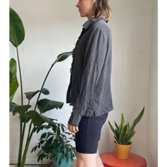 Silk Polka Dot Blouse - Picture 3 of 7